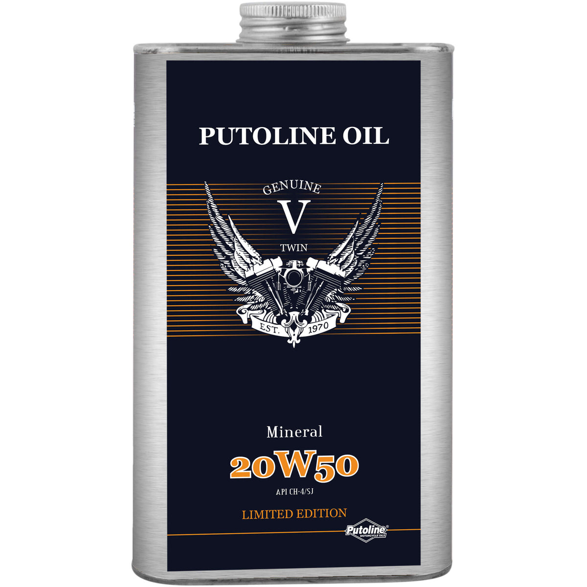 Huile moteur Putoline Mineral V-Twin 20W50 1L