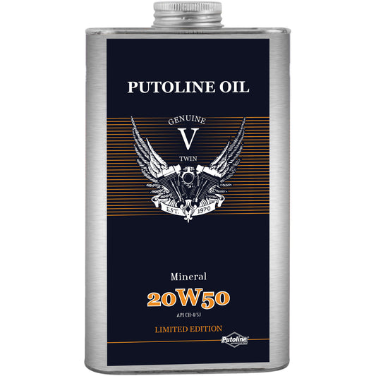 Huile moteur Putoline Mineral V-Twin 20W50 1L