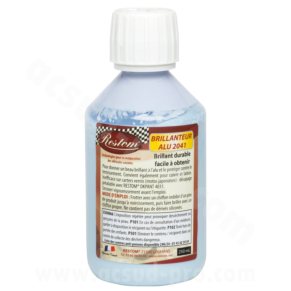 Restom brillanteur aluminium 2041 250 ml