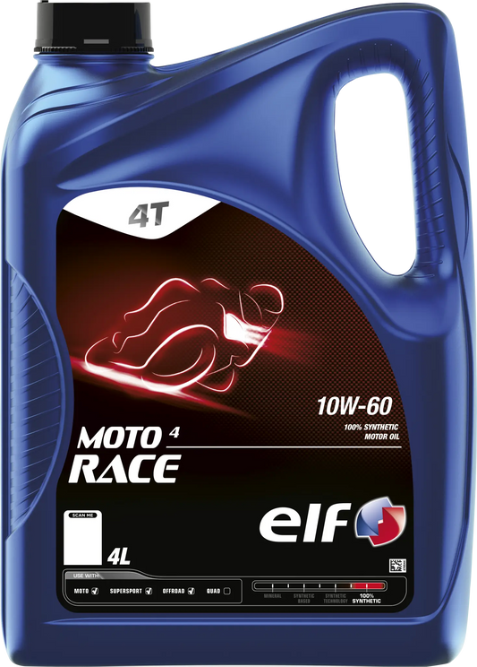 Huile Moto ELF 4 Race 10W-60