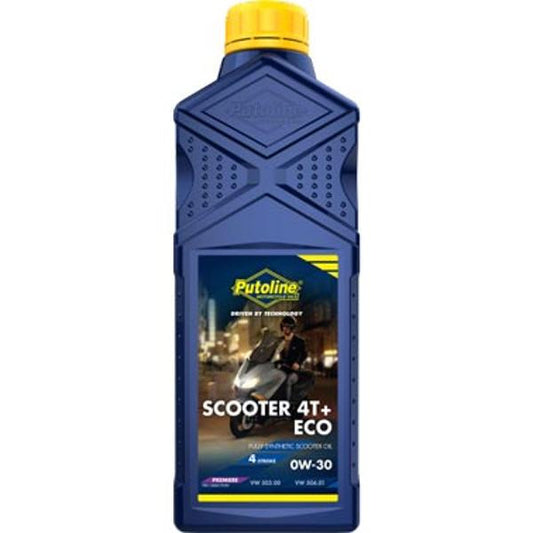 Huile moteur 4T Putoline 0W30 100% synthèse 1L Start and Stop