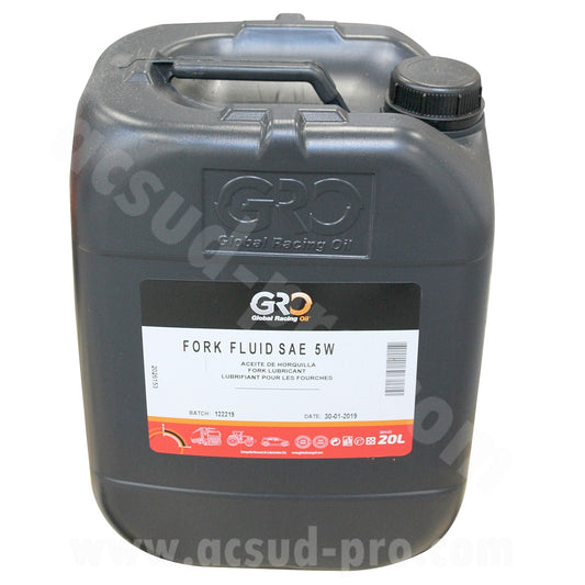 Huile de fourche Global Racing Oil 5W (20L)
