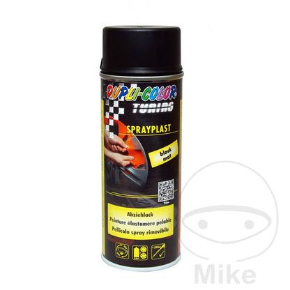 Décapage de vernis 400 ml Dupli Color Charge de pulvérisation noire mate