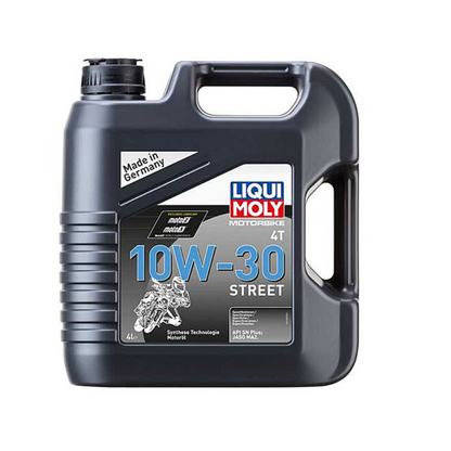 Huile moteur synthétique Liqui Moly Moto Street 4T 10W30 4 L