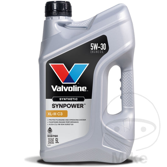 Huile moteur Valvoline 5W30 5L VAL XL III C3