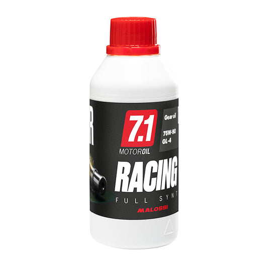 Huile de transmission Malossi 7.1 SAE 75W90 synthétique racing gear oil (250 ml)
