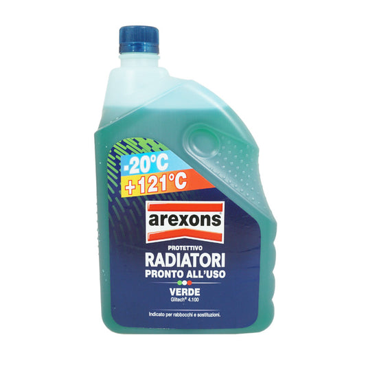 Liquide de refroidissement Arexons universel -20°C à +121°C vert 2L