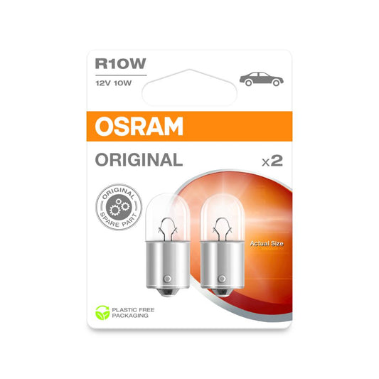 Ampoule Graisseur Osram 12V 10W Ba15s - Blister 2 Ampoules