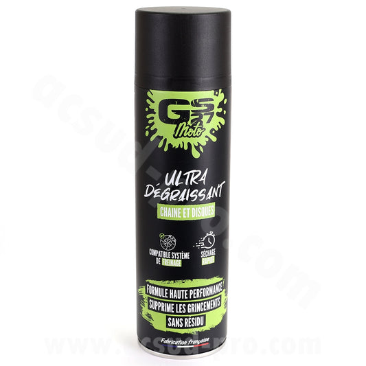Ultra dégraissant chaîne et disques 500 ml GS27