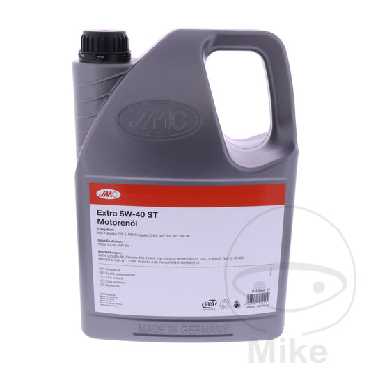 Huile moteur JMC 5W40 ST 5L EXTRA Alternative 5580503