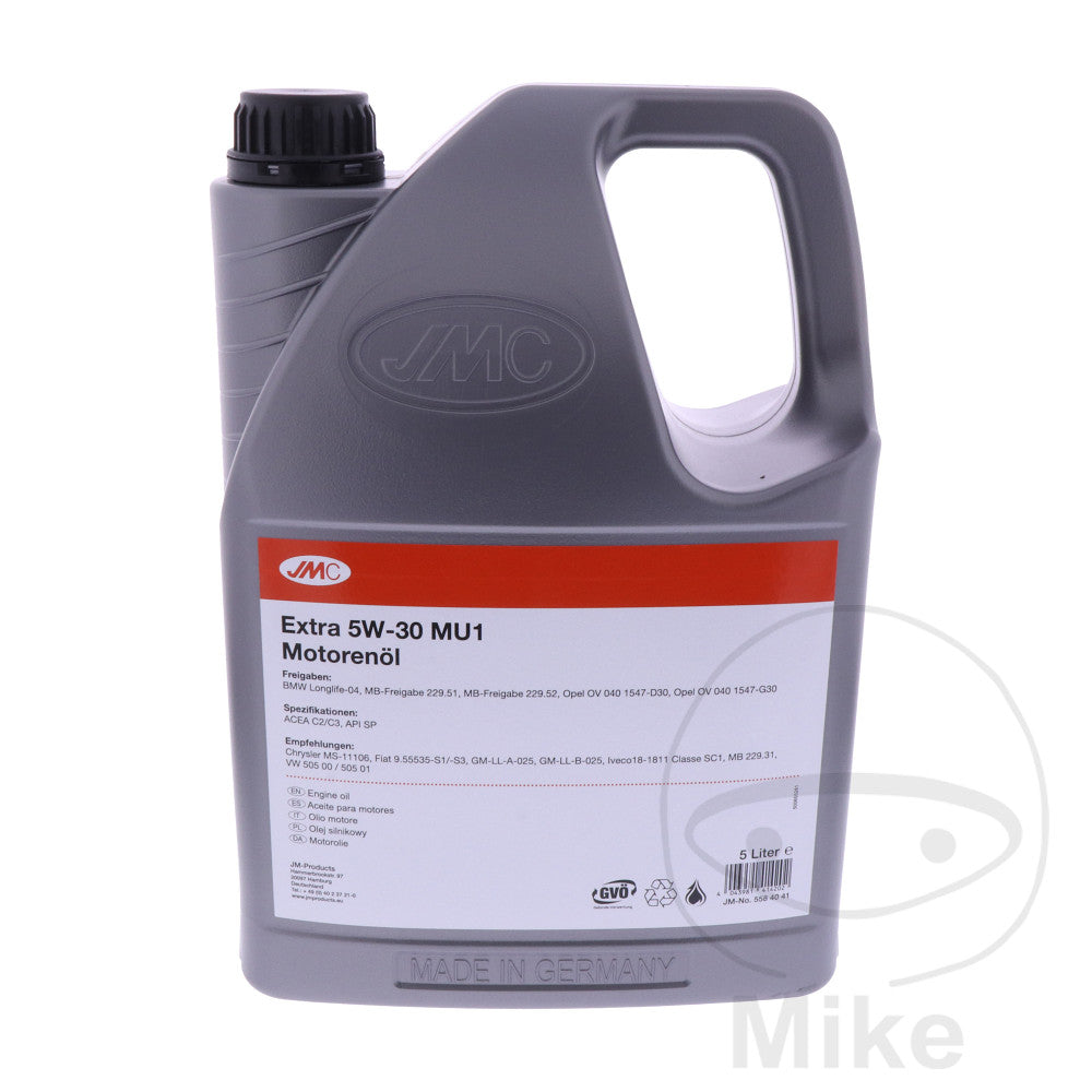 Huile moteur 5W30 MU1 5L JMC EXTRA Alternative 5580521