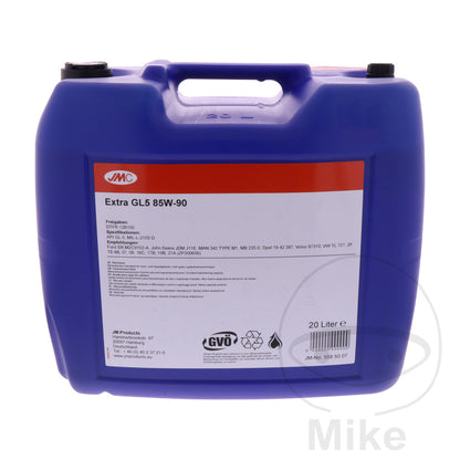 Huile boîte de vitesse GL5 85W90 20LJMC