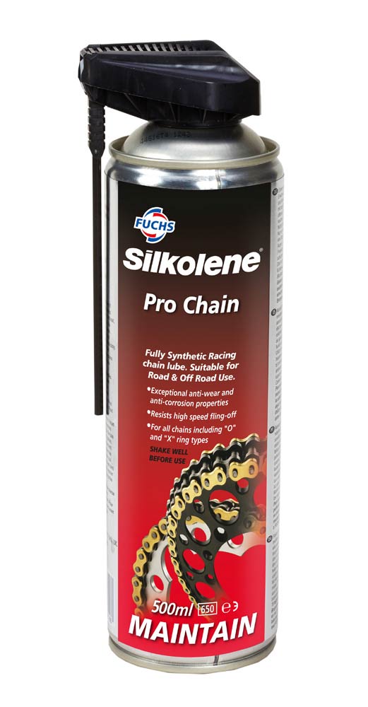 Silkolene Pro Chain Spray graisse de chaîne 0,5 L