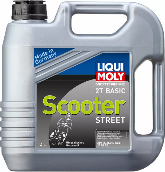 Huile moteur 2 temps Liqui Moly Basic Scooter Street 2T 4 l minérale