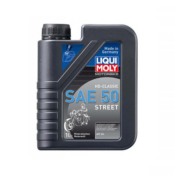 Huile moteur 4 temps Liqui Moly HD-Classic 4T SAE 50 minérale 1 L