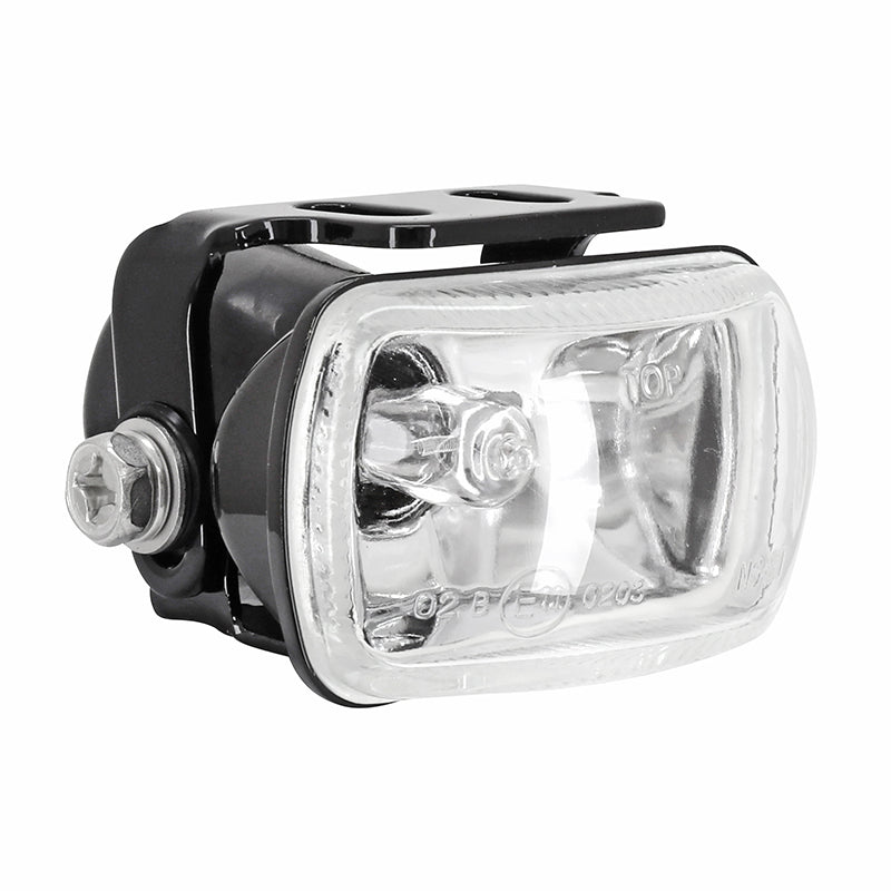 Feu additif halogène orientable longue portée rectangle noir Replay H3 12V 55W homologué CE