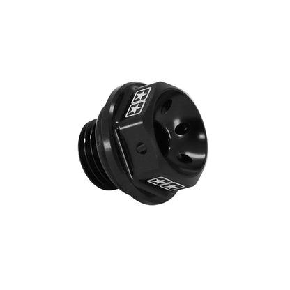 Bouchon d'huile Stage 6 MBK 50 Booster Stunt Nitro Yamaha 50 BWS Slider Aerox noir