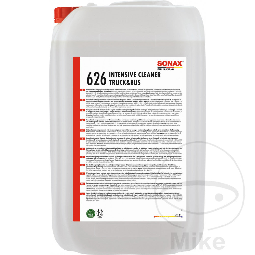 Nettoyant intensif 25 litres Sonax