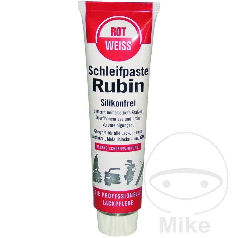 Pâte à poncer Rotweiss Rubin 100 ml POLIERSCHW 5531314