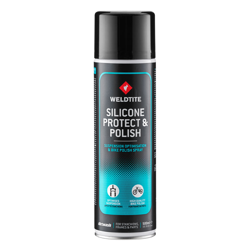 Nettoyant-Lubrifiant Weldtite Protect Vélo et Fourche-Amortisseur-Tige de Selle Suspension 500 ml
