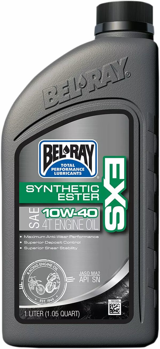 Huile moteur BEL-RAY 4T synthétique EXS 10W40 1L