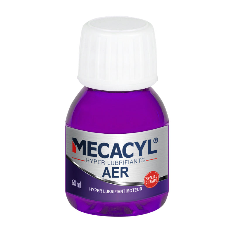 Additif moteur 2T moto Mecacyl AER hyper lubrifiant 60 ml