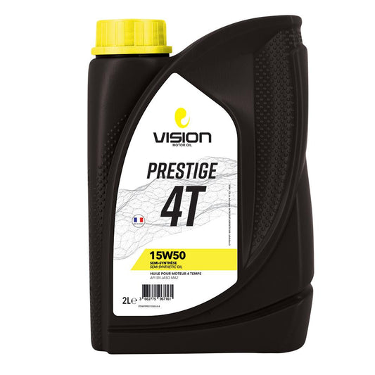 Vision Prestige Huile moteur 4T 15W50 MA2 semi-synthétique 2L