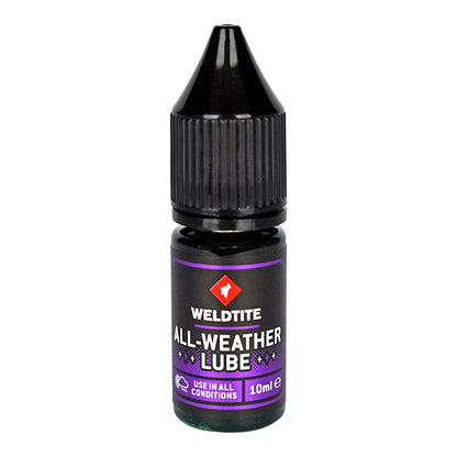 Lubrifiant chaîne vélo Weldtite toutes conditions 10 ml