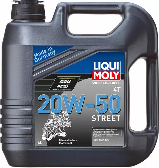 Liqui Moly Huile moteur 4T 20W-50 Street 4L
