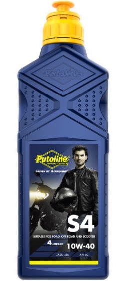 Huile moteur 4 temps 10W-40 minérale Putoline S4 1L