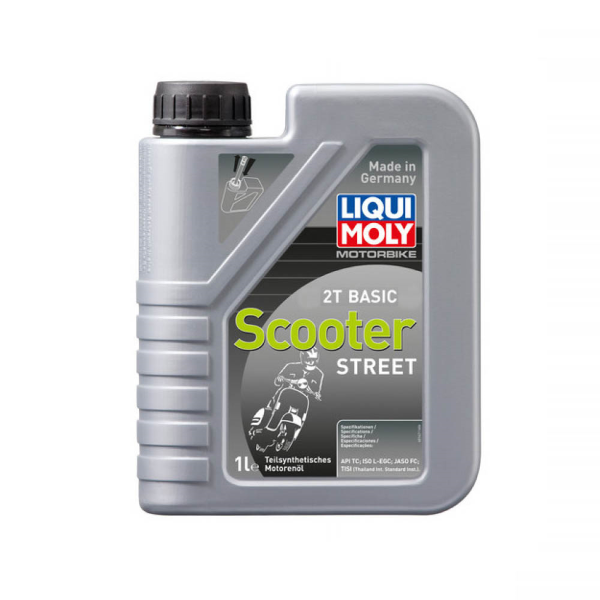 Huile moteur 2 temps Liqui Moly Basic Scooter Street 2T minérale 1 L