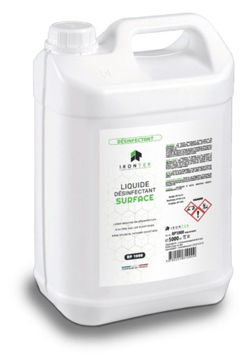 Liquide désinfectant surface 5 litres Brazoline