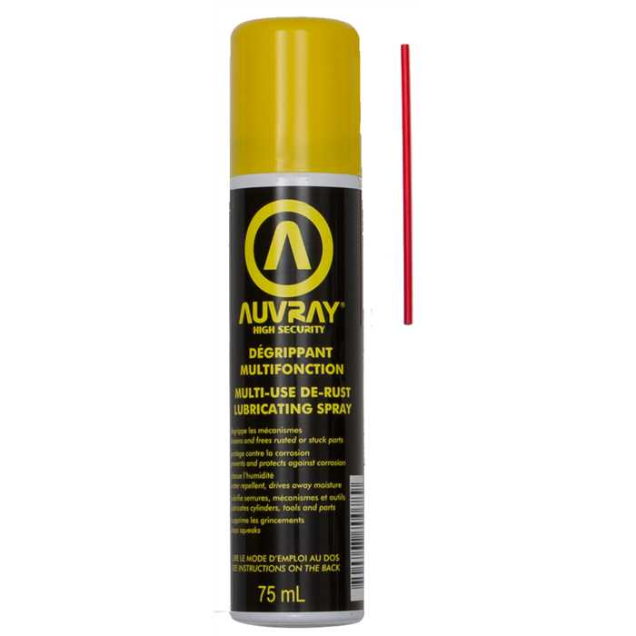 Aérosol dégripant multifonction 75 ml Auvray