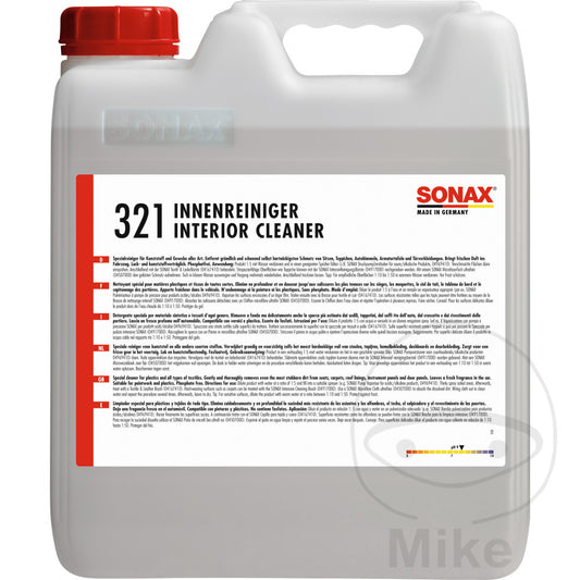 Nettoyant intérieur Sonax 10 litres