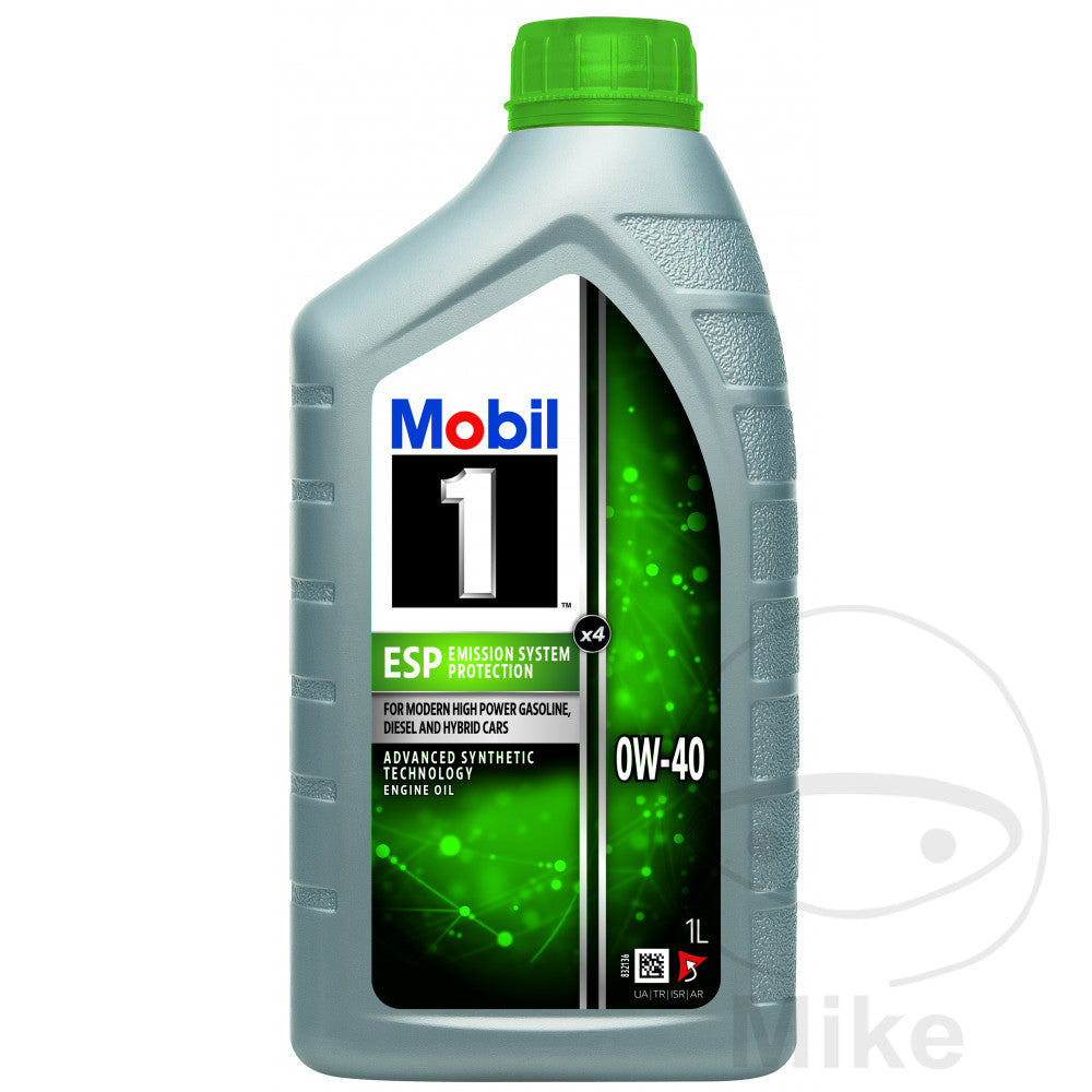 Mobil Huile moteur 0W40 ESP X4 1L