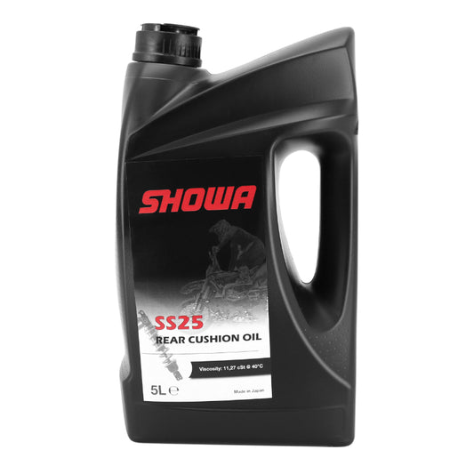 Huile pour amortisseur Showa SS25 viscosité 11,27 CST à 40° 2,5W 5L