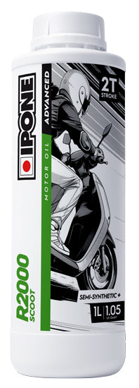 Ipone Huile moteur 2T R2000 Scoot 1 L (lot de 15)