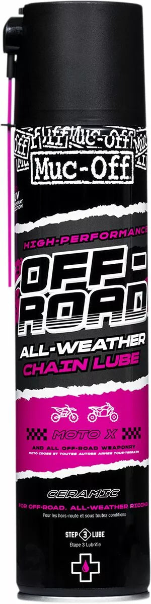 Lubrifiant chaîne MUC-OFF Offroad Allwea 400 ml