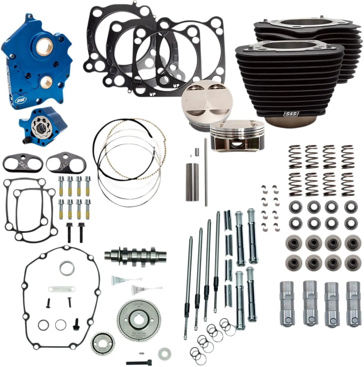 Kit Puissance S&S CYCLE 128" pour M8 114"/117" Refroidi par Huile
