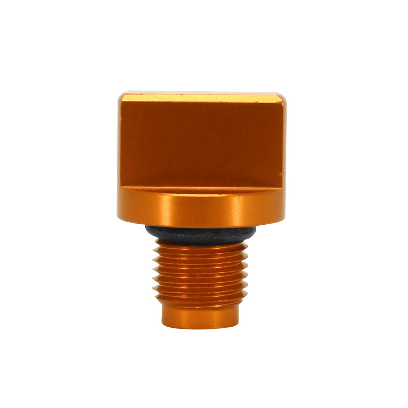 Bouchon de remplissage d'huile aluminium anodisé orange AVOC KTM 125 Duke