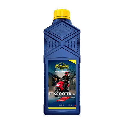 Huile moteur 2 temps synthétique Putoline TT Scooter 1L