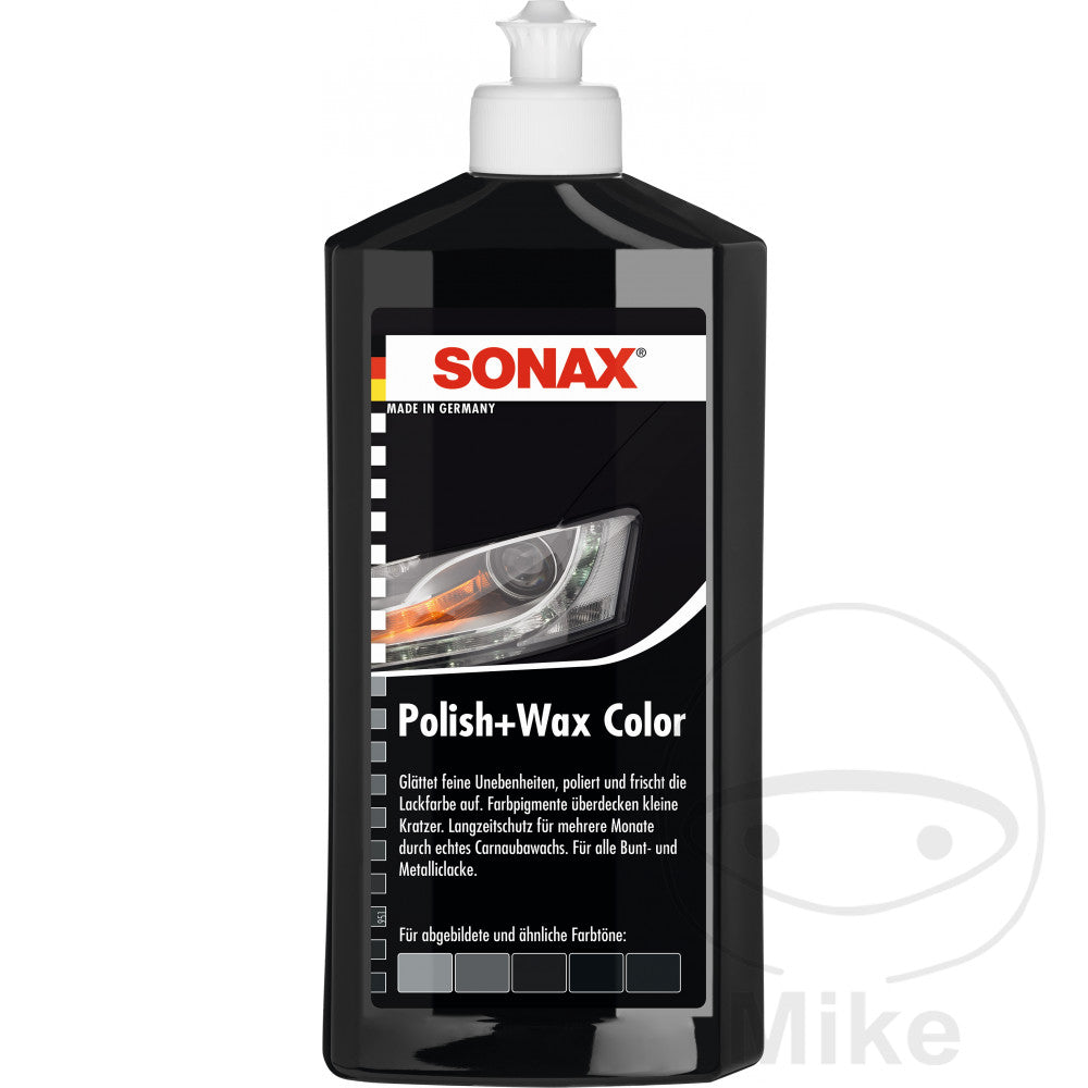 Sonax Polish & Wax Nano noir 500 ml