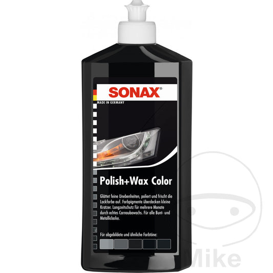 Sonax Polish & Wax Nano noir 500 ml