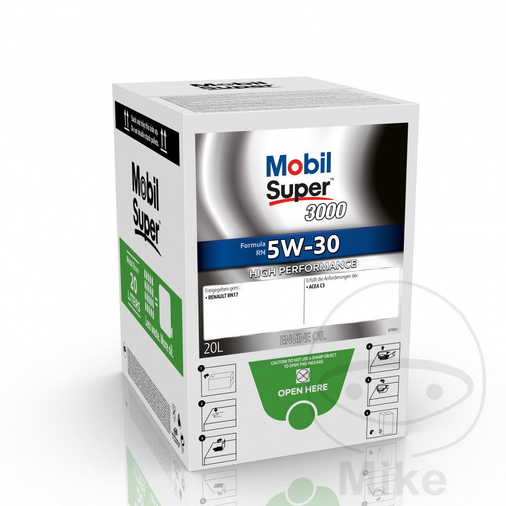Huile Moteur Mobil 5W30 SUP 3000 RN 20 litres