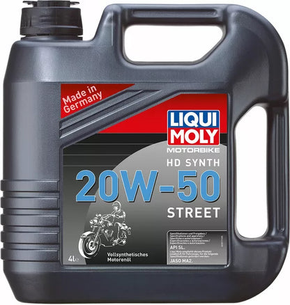 Huile moteur 4 temps Liqui Moly synthétique 20W50 (4 l)