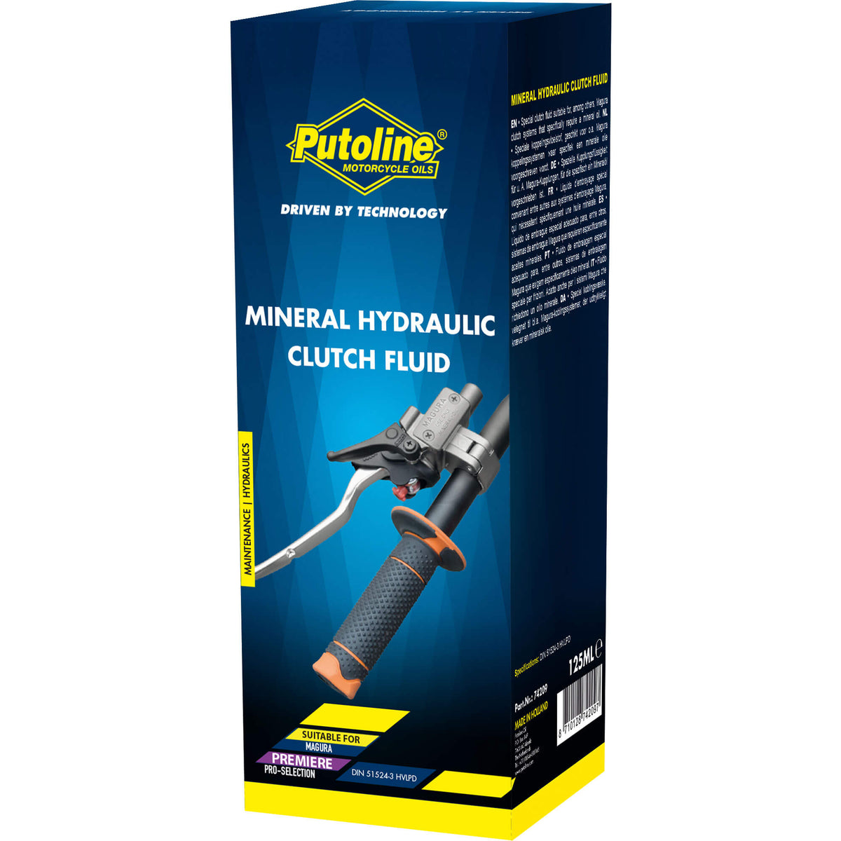 Liquide de frein Putoline huile minérale 125 ml