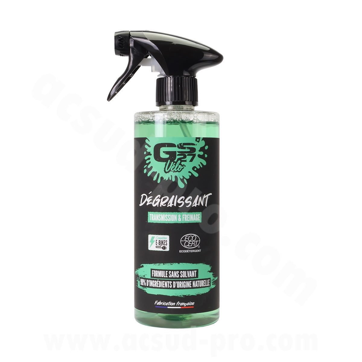 Dégraissant transmission freinage Ecocert vélo GS27 500 ml