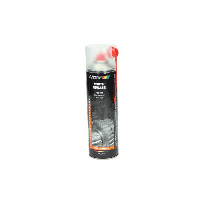 Graisse PTFE blanche Motip Aérosol 500 ml