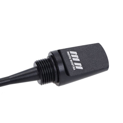 Jauge d'huile Moto-Nostra aluminium noir mat GTS 125 cc, GTS 250 cc, GTS 300, GTS 310, Vespa MN1059MB