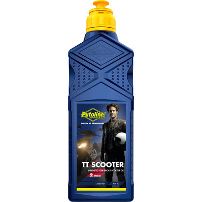 Huile moteur 2 temps synthétique Putoline TT Scooter 1L